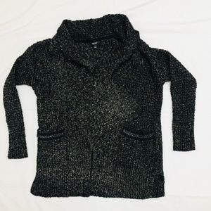 Simply Vera Vera Wang Size Large Black Sweater